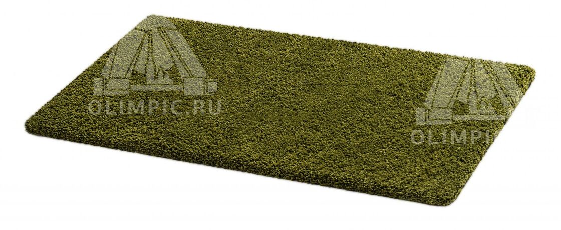 Коврик для ванной MICROFIBER Зеленый м44 0.48x0.98, фото 