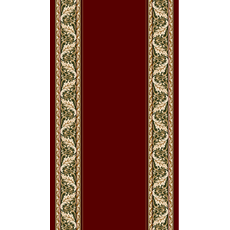 Дорожка Кремлёвская Акварель 20641 22133. цвет бордо, размер 1.5x25.0 м