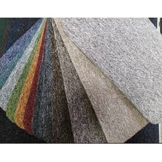 Коммерческое ковровое покрытие AW Medusa 94. 4 м. светло-серый. 100% SDN