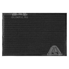 Дорожка грязезащитная размер 1.20x15.00см. дизайн черный (Double stripe doormat)