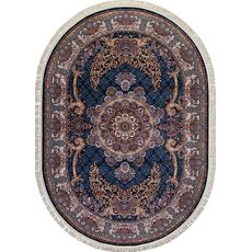 Ковер овальный Shahreza дизайн D728 DARK-NAVY 2.00x2.85, фото 