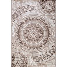 Ковер Valencia Deluxe дизайн D300 CREAM-BROWN, прямоугольник 0.80x1.50, фото 