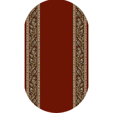 Ковер "Лайла де Люкс" (15419_10366) Овал 1,2x1,5, фото 