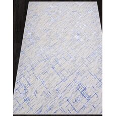 Ковер F164 - CREAM-BLUE - Прямоугольник - коллекция LIMAN 1.60x3.00
