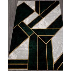 Ковер 04423Y - GREEN / GREEN - Прямоугольник - коллекция OMEGA 2.00x4.00