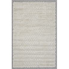 Ковер 6607A - WHITE / WHITE - Прямоугольник - коллекция TUNIS 1.90x3.00
