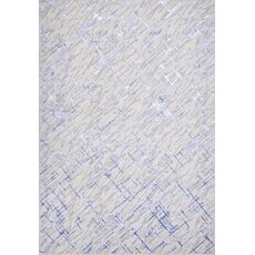 Ковер F164 - CREAM-BLUE - Прямоугольник - коллекция LIMAN 1.20x1.80