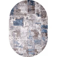 Ковер 03857A - BLUE / BLUE - Овал - коллекция ARMINA 3.00x4.00