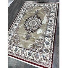 Ковер POSITANO 2х4 00633A_BURGUNDY / BEIGE FDY Полиэстер Турция, фото , изображение 3