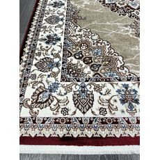 Ковер POSITANO 2х4 00633A_BURGUNDY / BEIGE FDY Полиэстер Турция, фото , изображение 4