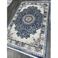Ковер POSITANO 1.6х2.3 00640A_D.BLUE FDY / D.BLUE FDY Полиэстер Турция, фото , изображение 3