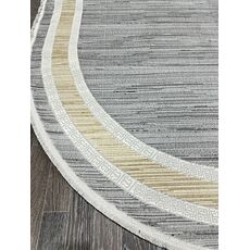 Ковер POSITANO 0.8х1.5 02141A_BEIGE FDY / GREY FDY Полиэстер Турция, фото , изображение 7