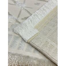 Ковер SIHIR 0.8х1.5 17305_WHITE / BEIGE Полиэстер Турция, фото , изображение 8