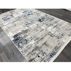 Ковер AURA 1х2 40291A_CÖKME BEJ / A.GRİ 100% полиэстер Турция, фото , изображение 2