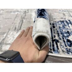 Ковер AURA 1х2 40291A_CÖKME BEJ / A.GRİ 100% полиэстер Турция, фото , изображение 6