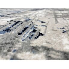 Ковер AURA 1х2 40291A_CÖKME BEJ / A.GRİ 100% полиэстер Турция, фото , изображение 9