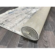 Ковер AURA 1х2 40291A_CÖKME BEJ / A.GRİ 100% полиэстер Турция, фото , изображение 10