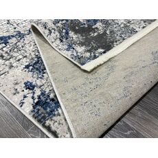 Ковер AURA 1х2 40293A_CÖKME BEJ / A.GRİ 100% полиэстер Турция, фото , изображение 8