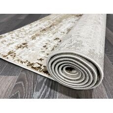 Ковер AURA 1х2 40359C_KAHVE / VIZON 100% полиэстер Турция, фото , изображение 17