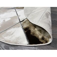 Ковер AURA 1х2 40657B_KAHVE / VIZON 100% полиэстер Турция, фото , изображение 8