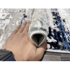 Ковер AURA 1х2 40638A_CÖKME BEJ / LACİVERT 100% полиэстер Турция, фото , изображение 6