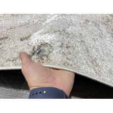 Ковер AURA 1х2 40631A_CÖKME BEJ / A.GRİ 100% полиэстер Турция, фото , изображение 5