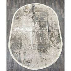 Ковер AURA 0.8х1.5 40631A_CÖKME BEJ / A.GRİ 100% полиэстер Турция, фото , изображение 3