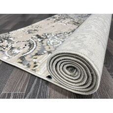 Ковер AURA 2.5х3.5 40671A_MAVİ / K.GRİ 100% полиэстер Турция, фото , изображение 16