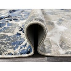 Ковер AURA 0.8х1.5 40697A_MAVİ / K.GRİ 100% полиэстер Турция, фото , изображение 10