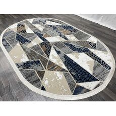 Ковер AURA 1х2 40667C_MAVİ / MAVİ 100% полиэстер Турция, фото , изображение 5