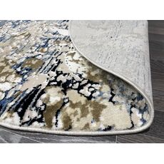 Ковер AURA 2х4 40697C_MAVİ / CÖKME BEYAZ 100% полиэстер Турция, фото , изображение 8