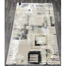 Ковер AURA 0.8х1.5 40703A_LACİVERT / K.GRİ 100% полиэстер Турция, фото 