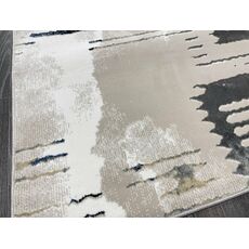 Ковер AURA 0.8х1.5 40703A_LACİVERT / K.GRİ 100% полиэстер Турция, фото , изображение 3