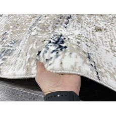 Ковер AURA 2х3 40705A_MAVİ / CÖKME BEJ 100% полиэстер Турция, фото , изображение 11