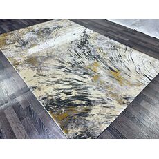 Ковер LISA 2.4х3.4 A2082A_IVORY / MUSTARD Полиэстер Турция, фото , изображение 3