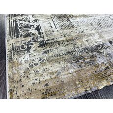 Ковер LISA 0.8х1.5 A2093A_IVORY / MUSTARD Полиэстер Турция, фото , изображение 4