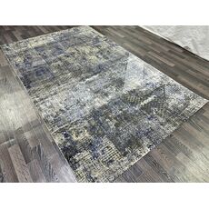 Ковер LISA 2.5х3.5 A2396A_IVORY / BLUE Полиэстер Турция, фото , изображение 3