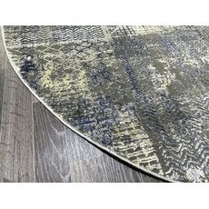 Ковер LISA 2.5х3.5 A2396A_IVORY / BLUE Полиэстер Турция, фото , изображение 8