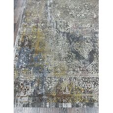 Ковер LISA 0.8х1.5 A2393B_ANTRASIT COKEN / MUSTARD Полиэстер Турция, фото , изображение 5