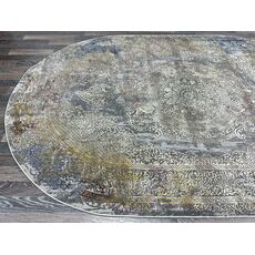 Ковер LISA 0.8х1.5 A2393B_ANTRASIT COKEN / MUSTARD Полиэстер Турция, фото , изображение 10