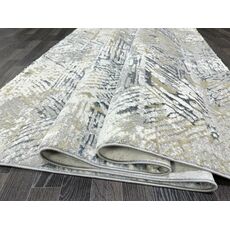 Ковер LOWA 0.8х1.5 A3576A_IVORY / L.BULE Полиэстер Турция, фото , изображение 17