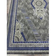 Ковер LISA 1.6х2.3 A3381A_IVORY / BLUE Полиэстер Турция, фото , изображение 5