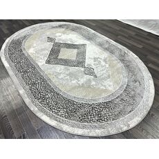 Ковер LOWA 0.8х1.5 A3582A_ANTRASIT / L.GREY Полиэстер Турция, фото , изображение 7