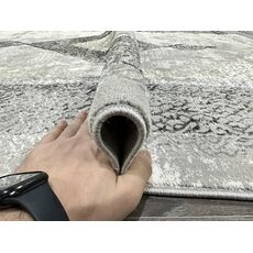 Ковер LOWA 0.8х1.5 A3582A_ANTRASIT / L.GREY Полиэстер Турция, фото , изображение 11