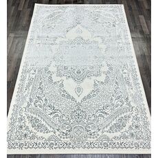 Ковер LOWA 1.6х2.3 A3584A_CREAM / L.BULE Полиэстер Турция, фото , изображение 2