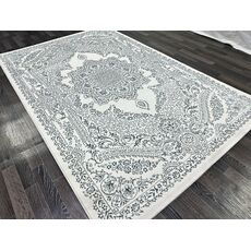 Ковер LOWA 2х3 A3584A_CREAM / L.BULE Полиэстер Турция, фото , изображение 3