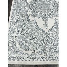 Ковер LOWA 1.6х2.3 A3584A_CREAM / L.BULE Полиэстер Турция, фото , изображение 5