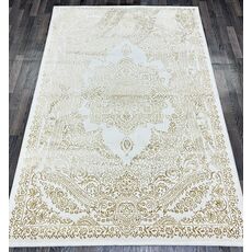 Ковер LOWA 2х3 A3584A_CREAM / MUSTARD Полиэстер Турция, фото , изображение 2