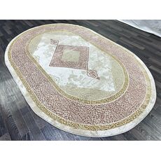 Ковер LOWA 1.6х2.3 A3582A_IVORY / PINK Полиэстер Турция, фото , изображение 7