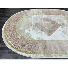 Ковер LOWA 1.6х3 A3582A_IVORY / PINK Полиэстер Турция, фото , изображение 10
